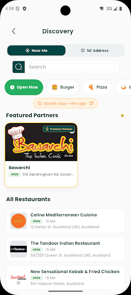 Restaurant discovery